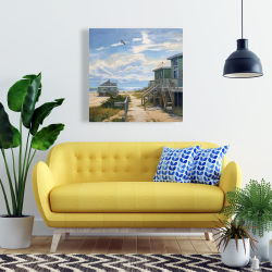 Canvas 24 x 24 - Peaceful house
