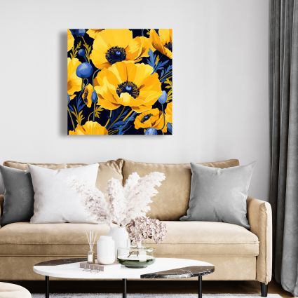 Jaune et bleu