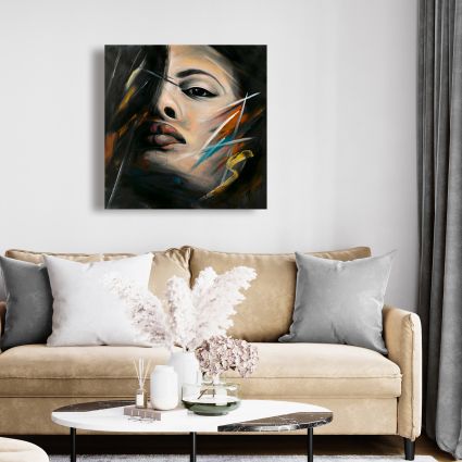 Abstract woman portrait