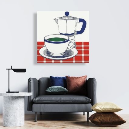 L'heure du café rétro