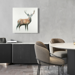 Toile 24 x 24 - Chevreuil