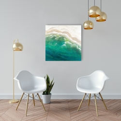 Canvas 24 x 24 - Turquoise sea
