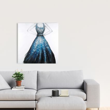Blue princess dress