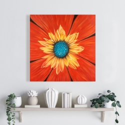 Canvas 24 x 24 - Flower middle