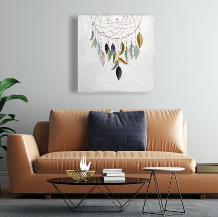 Dreamcatcher with feathers
