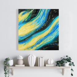Canvas 24 x 24 - Liquid magic wave