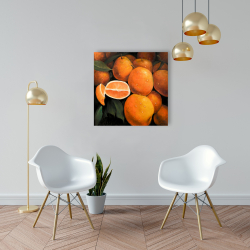 Canvas 24 x 24 - Fresh oranges