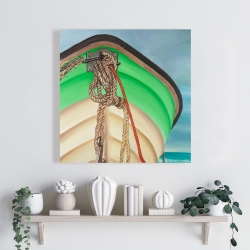 Canvas 24 x 24 - Sailing rowing boat