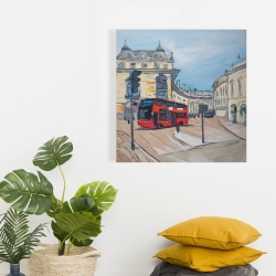 Canvas 24 x 24 - Piccadilly circus of london