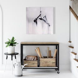 Canvas 24 x 24 - Dancer on aerial contortion