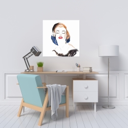 Canvas 24 x 24 - Vintage chic marilyne monroe