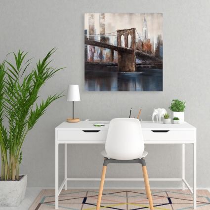Urban brooklyn bridge