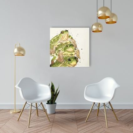 Three aquatic turtles