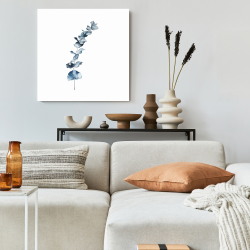 Toile 24 x 24 - Feuilles d'eucalyptus bleu