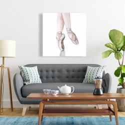 Canvas 24 x 24 - Ballerina feet