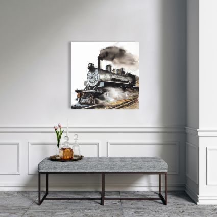 Vintage steam train
