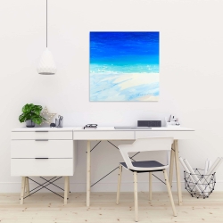 Toile 24 x 24 - Vue satellite de l'océan