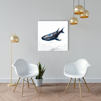 Requin baleine abstrait