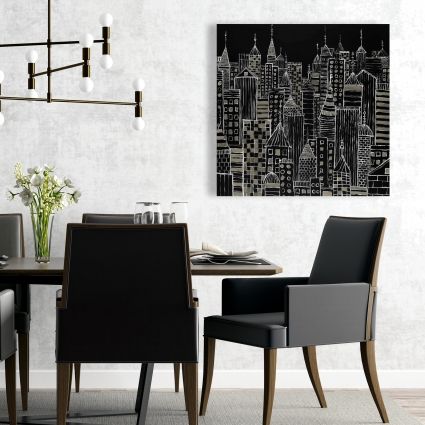 Illustrative city towers