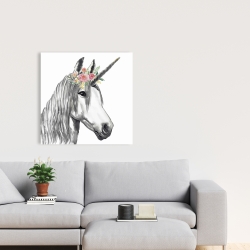 Canvas 24 x 24 - Unicorn