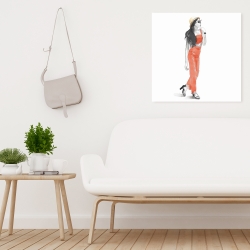 Canvas 24 x 24 - Strike the pose