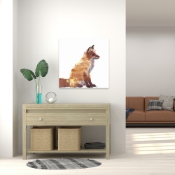 Canvas 24 x 24 - Red fox