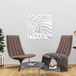 Toile 24 x 24 - Empreinte