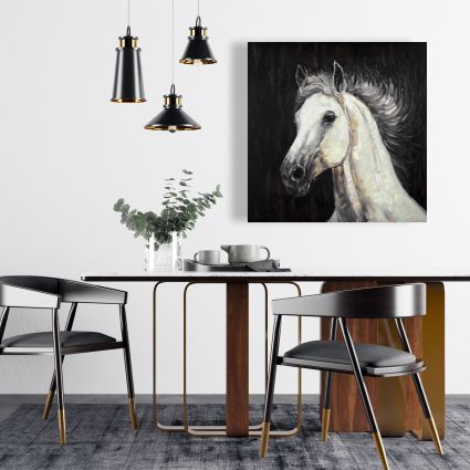 White star horse