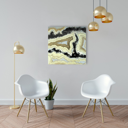 Toile 24 x 24 - Agate en dentelle