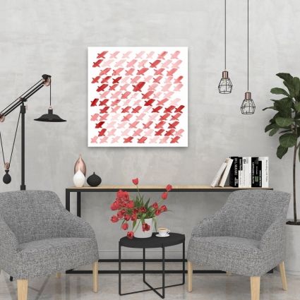 Motif de x rouge