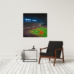 Canvas 24 x 24 - Baseball game