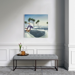 Toile 24 x 24 - Planchodrome californie