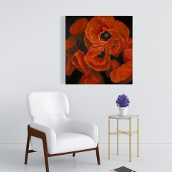 Canvas 24 x 24 - Poppy bouquet