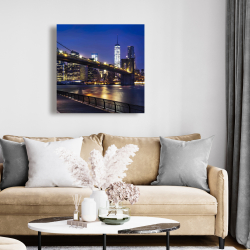 Toile 24 x 24 - Ville de nuit