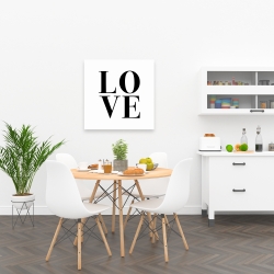 Toile 24 x 24 - Love