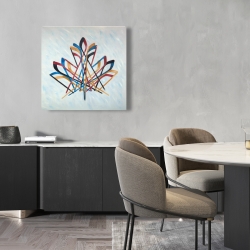 Toile 24 x 24 - Hockey canadien