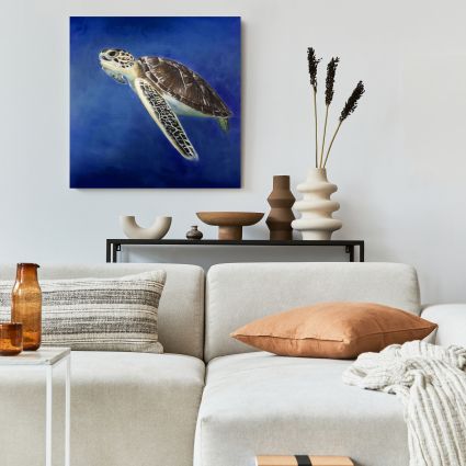Beautiful sea turtle