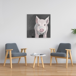 Toile 24 x 24 - Petit porcelet
