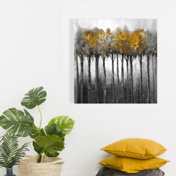 Canvas 24 x 24 - Illuminated forest