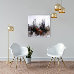Toile 24 x 24 - Ville obscure