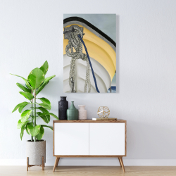 Canvas 24 x 36 - The yellow boat