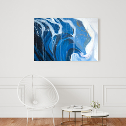 Toile 24 x 36 - Vague abstraite en mouvement