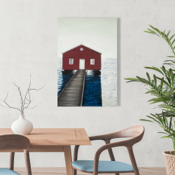Toile 24 x 36 - Hangar à bateaux