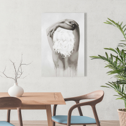 Toile 24 x 36 - Délicatesse féminine