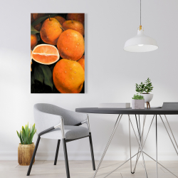 Canvas 24 x 36 - Fresh oranges