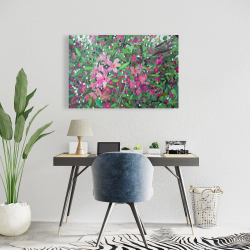 Canvas 24 x 36 - Cherry tree blooming