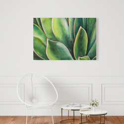 Canvas 24 x 36 - Watercolor agave plant