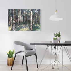 Toile 24 x 36 - Bouleaux