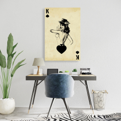 Canvas 24 x 36 - King of spades