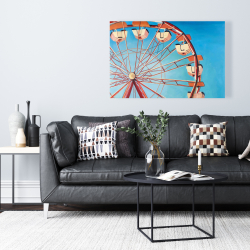 Canvas 24 x 36 - Ferris wheel by a beautiful day
